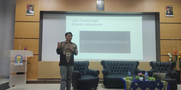 Dharma Setyawan Penggagas Payungi Kota Metro Jadi Narsum Agenda Workshop di IAIN Curup