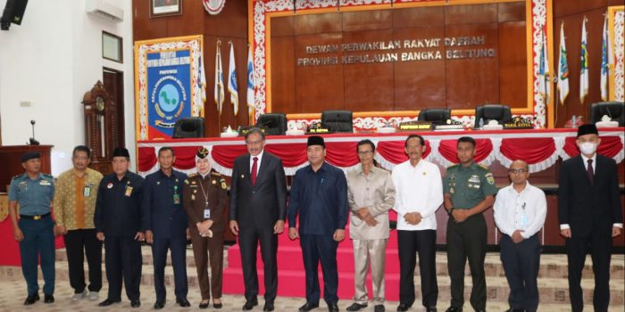 DPRD Babel Gelar Paripurna Penetapan Tugas Ketua Dewan Provinsi