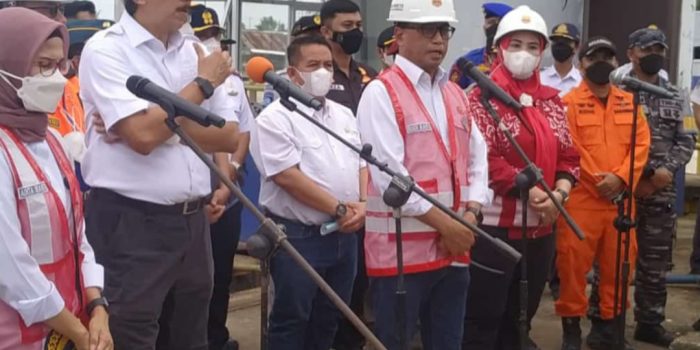 Menteri Perhubungan RI Pantau kesiapan Pelabuhan Penyebarangan Sadai