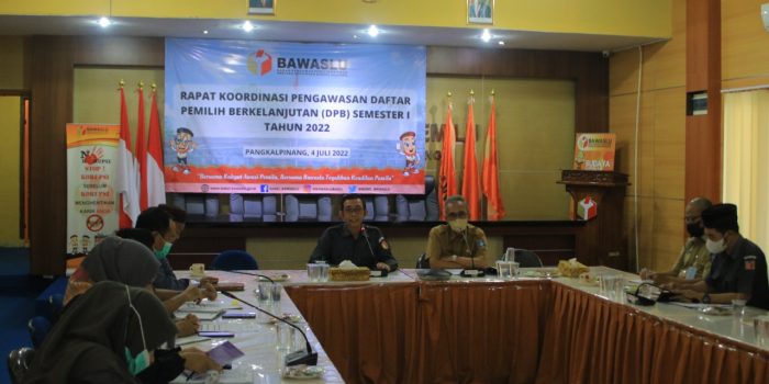 Bawaslu Babel Jabarkan Permasalahan Data Kependudukan Saat Uji Petik DPB