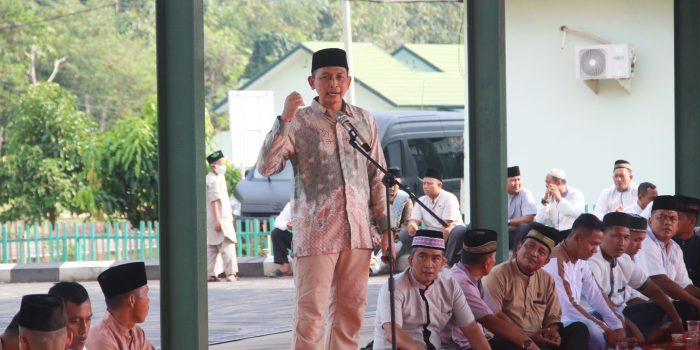 Kodim 0429/Lamtim Gelar Sholat Idul Adha 1443 H