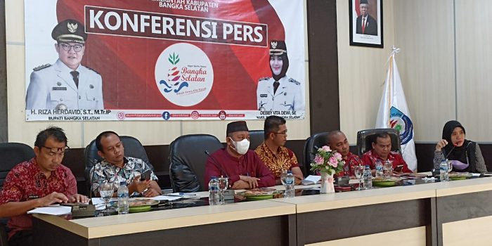 Pemda Basel Gelar Konfrensi Pers Terkait Capaian Program Prioritas