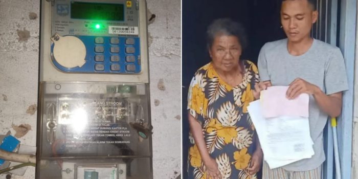 Pihak Kelurahan Toboali dan PLN Datangi Kediaman Ibu Yana