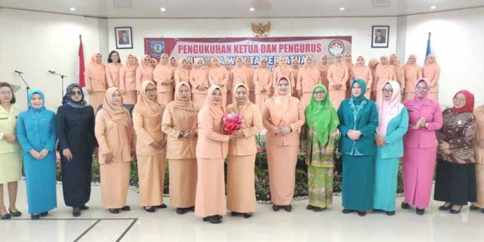 Pengurus Dharma Wanita Persatuan Kabupaten Bangka Selatan Resmi Dikukuhkan