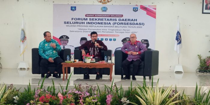 Bangka Selatan Gelar Rakomwil FORSESDASI Provinsi Kepulauan Bangka Belitung