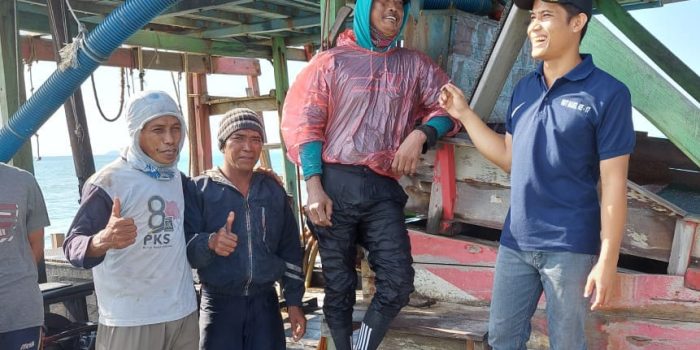 Ketua KNPI Tukak Sadai, Pimpin Mediasi di Perairan Laut Burak