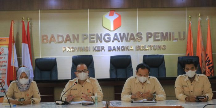 Kasek Bawaslu Babel Minta Jajaran Sekretariat Adaptasikan Pola Kerja dalam Tahapan Pemilu