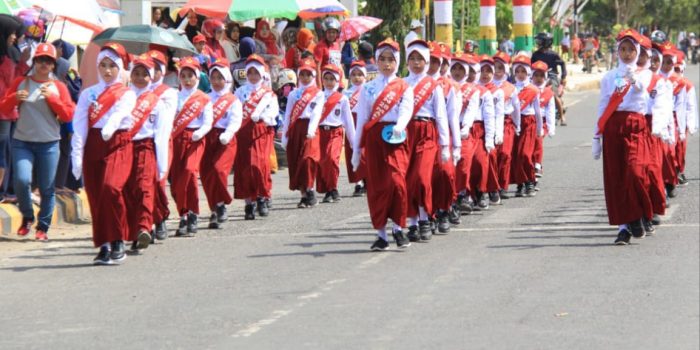 Pemkab Basel Ubah Rute Pawai Barisan Indah Hut RI ke-77