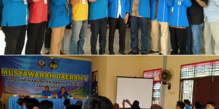 Agam Primadi Pimpin DPD KNPI Bangka Selatan 2022-2025
