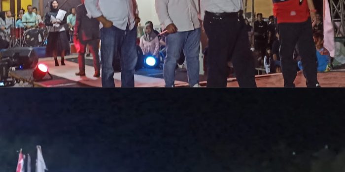 Malam Grandfinal RJB Dangdut Kompetision, Ratusan Masyarakat Padati Balai Wisata Toboali