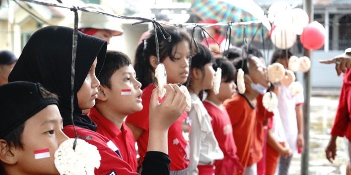 Antusias Warga Komplek Perumahan Taman Kota Pangkalpinang Semarakkan HUT RI ke-77