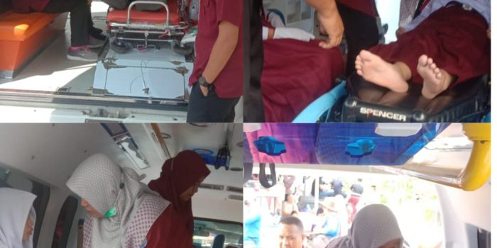 Hari Pertama Pawai Barisan Indah di Basel 48 Siswa Mendapat Perawatan Tim Medis