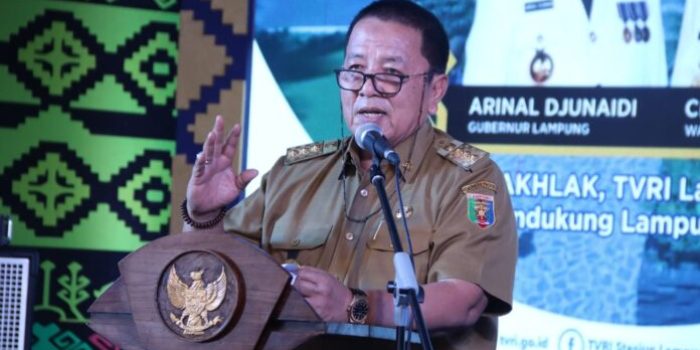 Gubernur Lampung Arinal Djunaidi Mengajak Masyarakat Mulai Beralih ke Siaran TV Digital