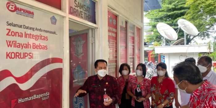 Agus Fatoni Dirjen Keuda Kemendagri Berikan Apresiasi Inovasi Sistem Administrasi Samsat Sulawesi Utara