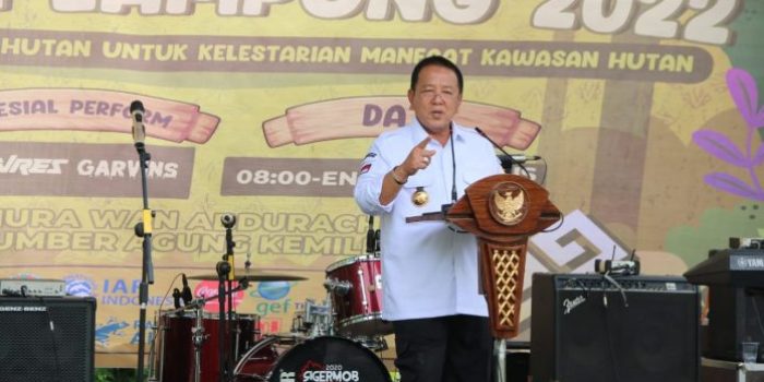 Gubernur Arinal Djunaidi Buka Acara Festival Wisata Hutan Lampung 