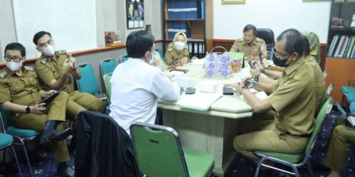 Asisten Perekonomian dan Pembangunan Prov Lampung Pimpin Rapat Persiapan Pelaksanaan KPB