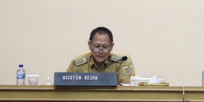 Asisten Pemerintah dan Kesra Provinsi Lampung Pimpin Rapat Persiapan HUT RI ke-77