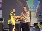 Wagub Lampung Chusnunia Chalim Membuka Acara Tribun Lampung Award