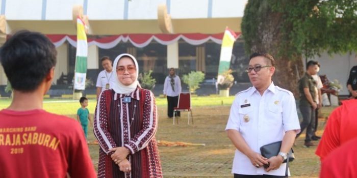 Ketua Umum PDBI Provinsi Lampung Tinjau Kesiapan Marching Band