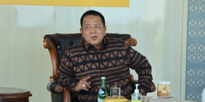 Arinal Djunaidi Terima Audensi PDBI Provinsi Lampung di Mahan Agung