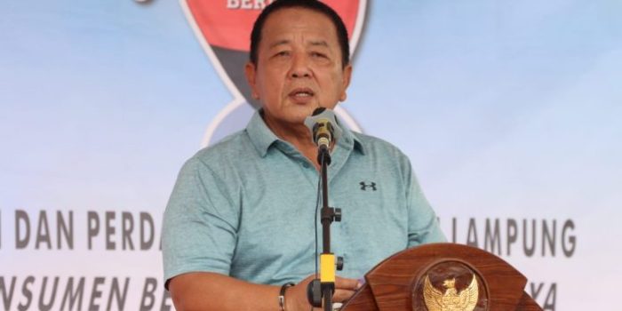 Peringati Hari Konsumen Nasional Tahun 2022 Gubernur Arinal Djunaidi Ikuti Senam Bersama