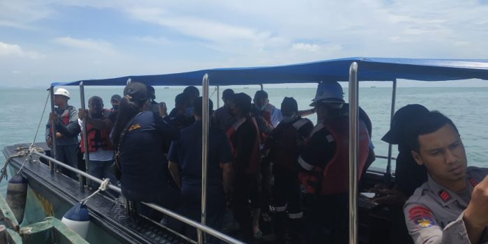 Divisi Pengamanan PAM Laut PT Timah TBK Pangkalpinang, Tegaskan Pihaknya Mengamankan Aset Cadangan WIUP 