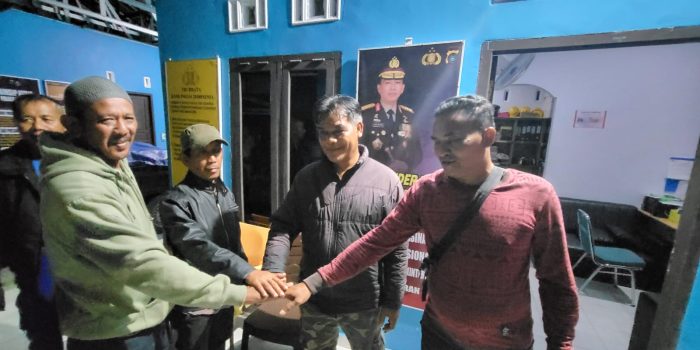 Usai Razia Tambang Ilegal di Belitung Timur Sekelompok Masa Penambang Nyaris Bentrok