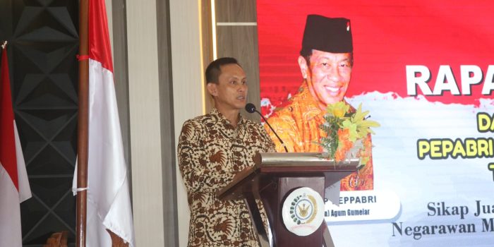 Danrem 045/Gaya Hadiri Peringatan Hut Pepabri TNI-Polri ke-63 Tahun 2022