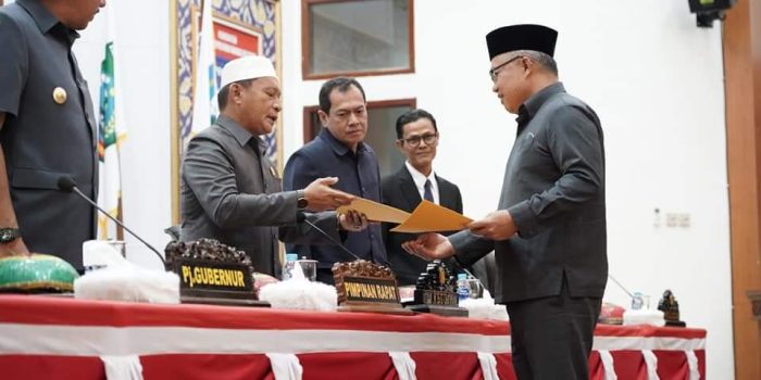 Gelar Rapat Paripurna DPRD Babel Bahas Tiga Ranperda 