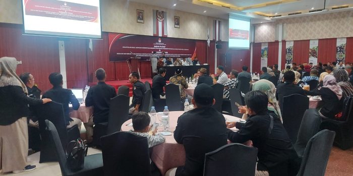 Ketua Bawaslu Babel Jabarkan Mekanisme Pengawasan Verifikasi Faktual Dihadapan Jajaran KPU