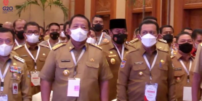 Gubernur Lampung Arinal Djunaidi Hadiri Pengarahan Presiden RI Jokowi di Jakarta 