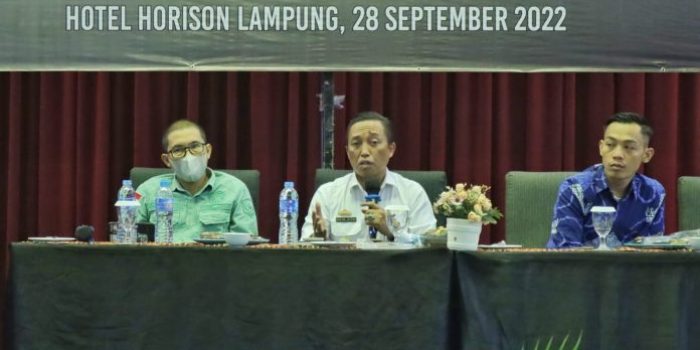 Diskominfo dan Statistik Prov Lampung Buka Kegiatatan Peningkatan Mutu SDM dalam P3SPS