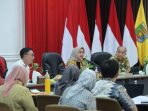 Rapat Persiapan Acara Kriya Nusa Dipimpin Ketua Dekranasda Provinsi Lampung Riana Sari Arinal