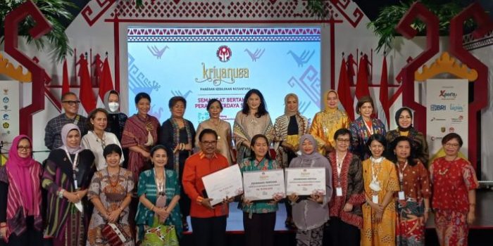 Jadi Kebanggaan Empat Produk Kerajinan Provinsi Lampung Juara dalam Pameran Kriyanusa di Jakarta 