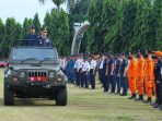 Sekda Provinsi Lampung Fahrizal Darminto Jadi Inspektur Upacara Hari Perhubungan Nasional Tahun 2022