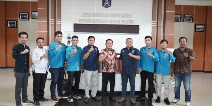 Ketua DPRD Babel Terima Kunjungan DPD KNPI Provinsi Kepulauan Babel