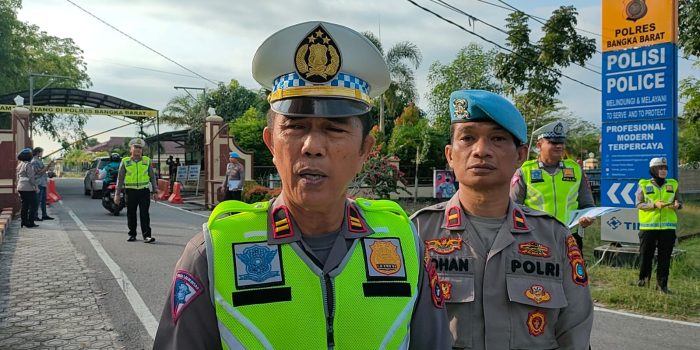 Sat Lantas dan Propam Polres Bangka Barat Tindak Anggota yang Tidak Lengkap Contoh di Masyarakat