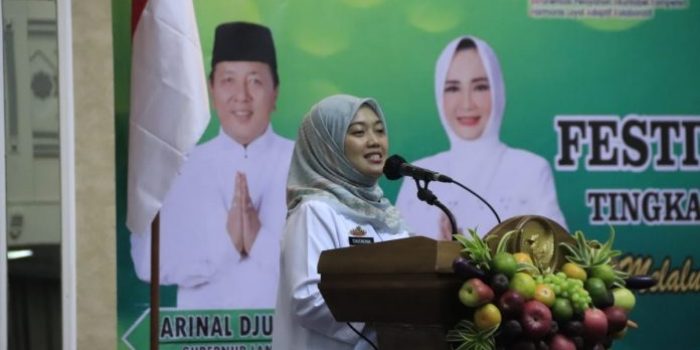 Wagub Lampung Chusnunia Chalim Buka Rakelwil DPW LASQI 2022