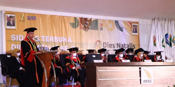 Wakili Gub Lampung Sekda Prov Fahrizal Darminto Hadiri Dies Natalis Itera ke-8