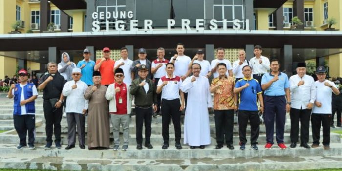 Pembukaan Liga Mini Soccer Prov Lampung Dihadiri Kaban Kesbangpol Bersama Kadis Kominfotik Lampung