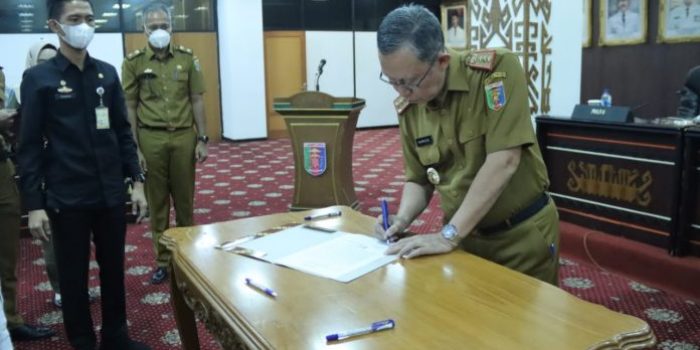 Pemprov Lampung Lakukan Penandatanganan Pakta Integritas