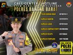 Polres Bangka Barat Umumkan Nomor Telepon dan WA Pengaduan Polsek Se-Bangka Barat