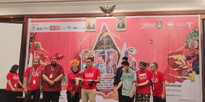 Mentri Parekraf RI Sandiaga Uno Rakornas ke-3 GenPI