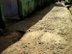 Warga Gadung Desak Iskandar Perbaiki Jalan Rusak