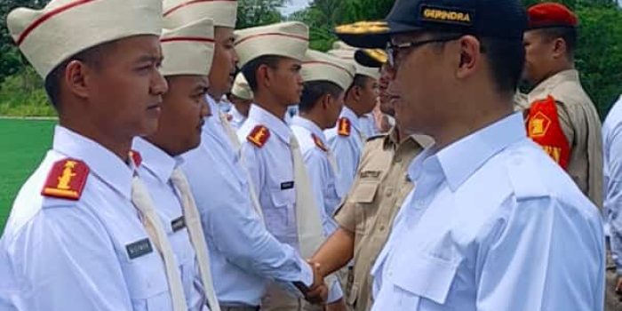 Niswan Pemuda Asal Desa Malik Peserta Diklat Gerindra Masa Depan Hari Ini Resmi Dikukuhkan