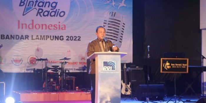 Gubernur Lampung Arinal Djunaidi Apresiasi Gelaran Pemilihan Bintang Radio 2022