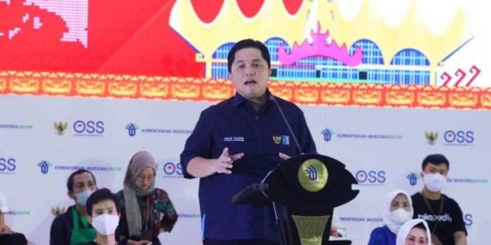 Erick Thohir Mentri BUMN RI Apresiasi Kinerja Gubernur dan Wakil Gub Lampung