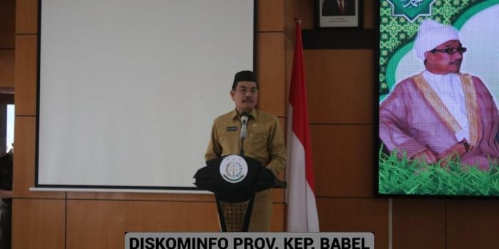 Hadiri Peringatan Maulid Nabi, Sekda Soroti Kerukunan Umat Beragama di Kep. Babel