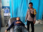 Respon Cepat Polsek Tempilang Polres Bangka Barat Datangi TKP Laka Lantas