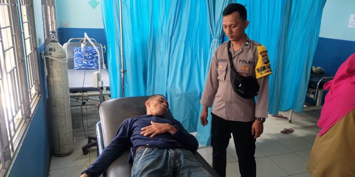 Respon Cepat Polsek Tempilang Polres Bangka Barat Datangi TKP Laka Lantas